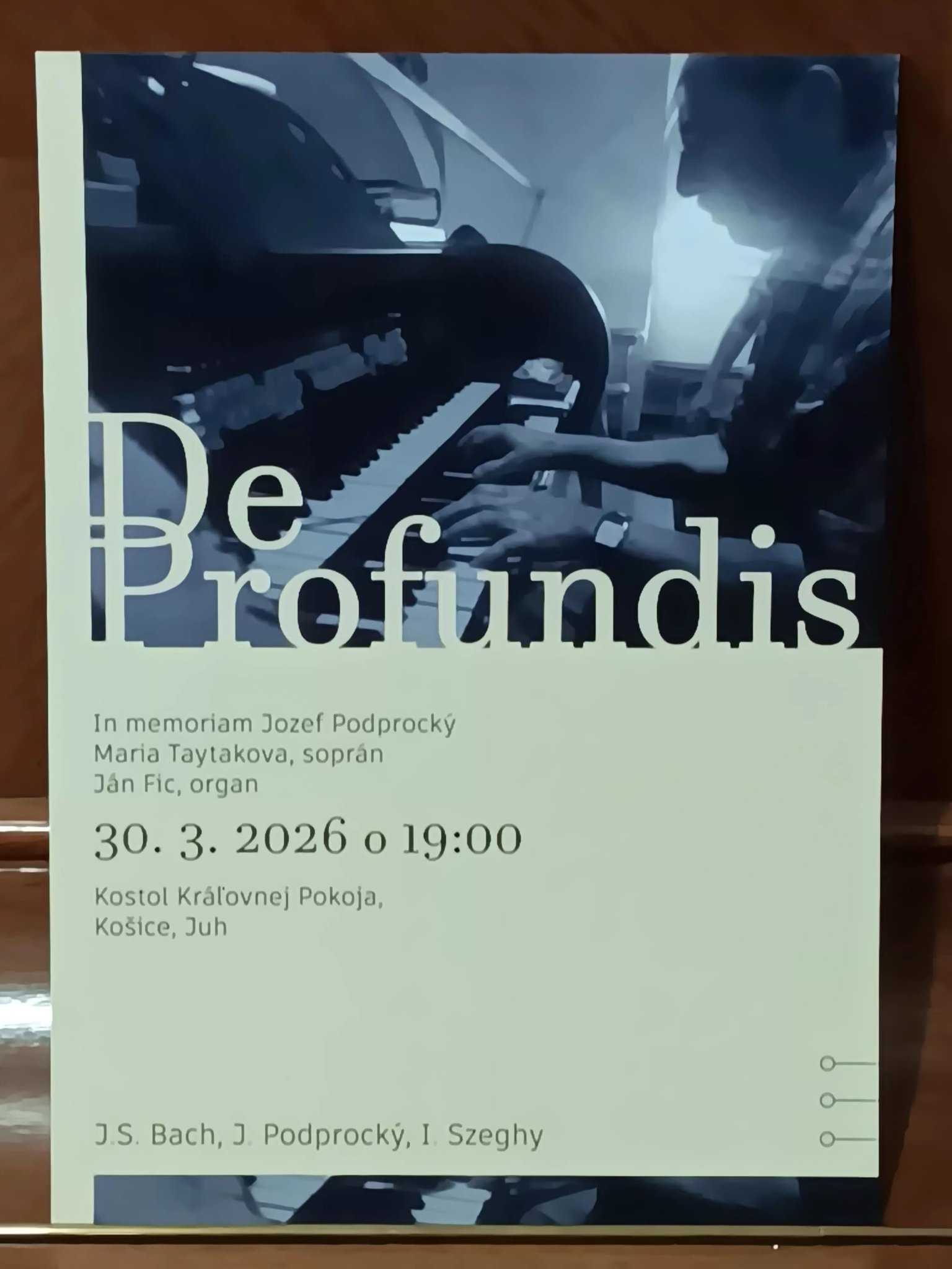 De Profundis...